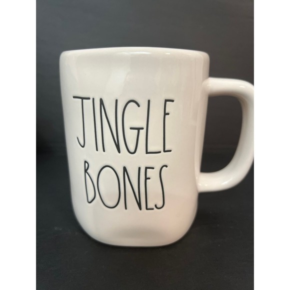 Rae Dunn Halloween Boo and Jingle Bones Mugs - Picture 4 of 5